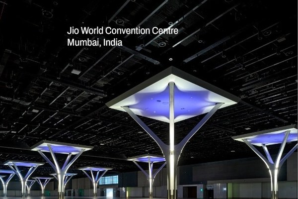 Jio World Convention Centre, Mumbai — interior